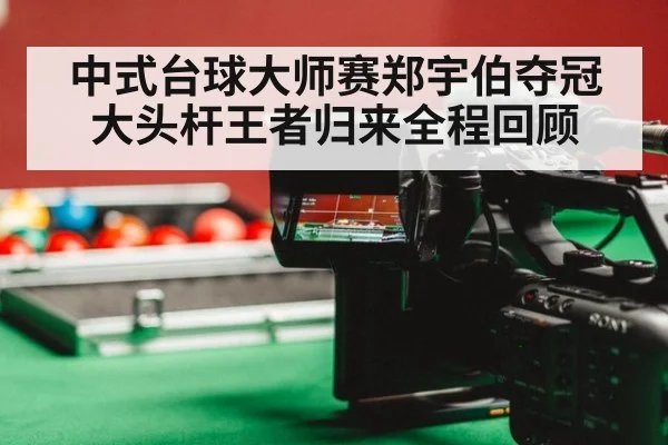 中式台球大师赛郑宇伯夺冠大头杆王者归来全程回顾